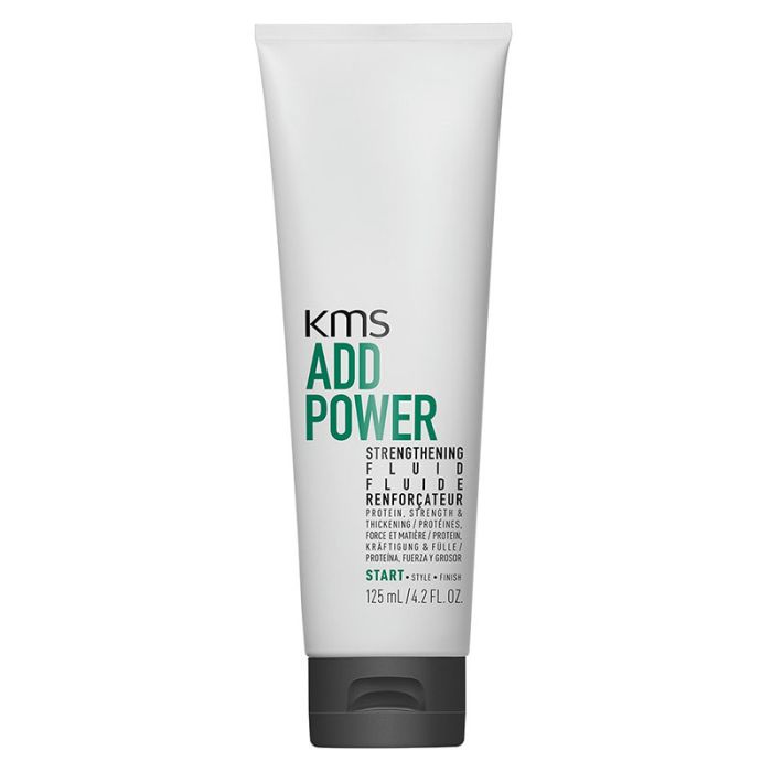 KMS Add Power Strengthening Fluid 125ml - Soin Fortifiant Sans Rinçage pour Cheveux Fins