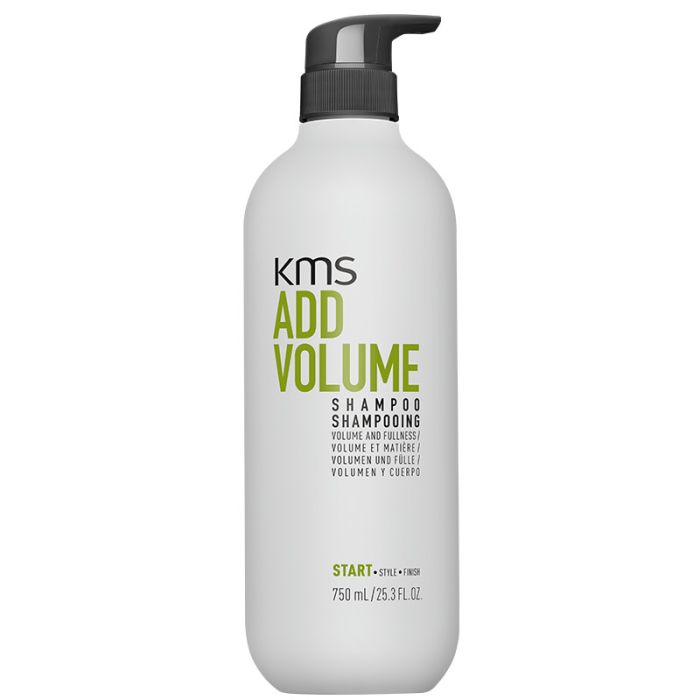 KMS Add Volume Shampoo 750ml – Volume et Vitalité pour Cheveux Fins