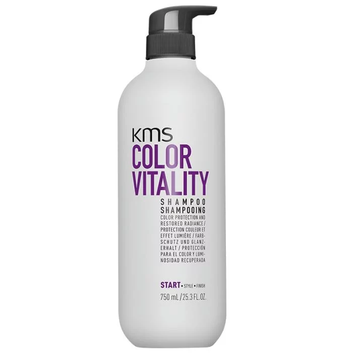 KMS Color Vitality Shampoo 750ml - Protection Couleur Professionnelle