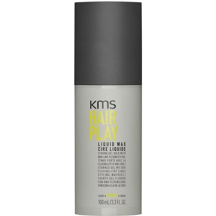 KMS Hair Play Liquid Wax 100ml - Cire Liquide Coiffante Flexible
