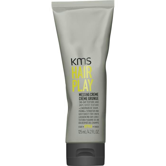 KMS Hair Play Messing Creme 125ml - Crème Texturisante pour un Style Naturel Décoiffé