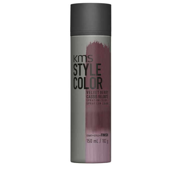 KMS STYLECOLOR Spray Colorant Temporaire Velvet Berry 150ml