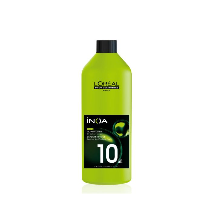 L'Oréal Professionnel INOA Oxydant Riche 3% 1L - Révélateur Crémeux pour Coloration