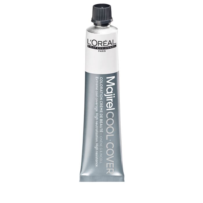 L'Oréal Professionnel Majirel Cool Cover 8.1 Blond Clair Cendré 50ml - Couverture Totale des Cheveux Blancs