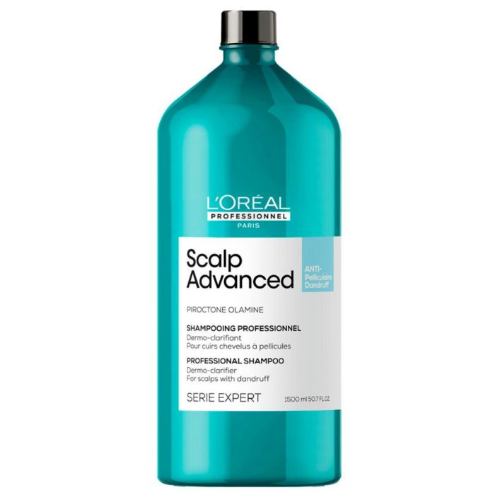 L'Oréal Professionnel Scalp Advanced Shampooing Dermo-Clarifiant Anti-Pelliculaire 1,5L