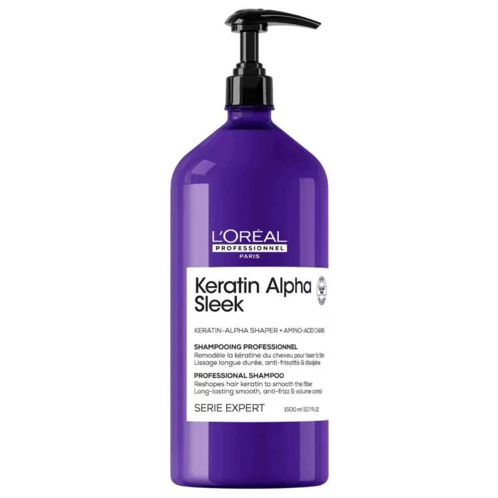 L'Oréal Professionnel Serie Expert Keratin Alpha Sleek Shampoo 1500ml