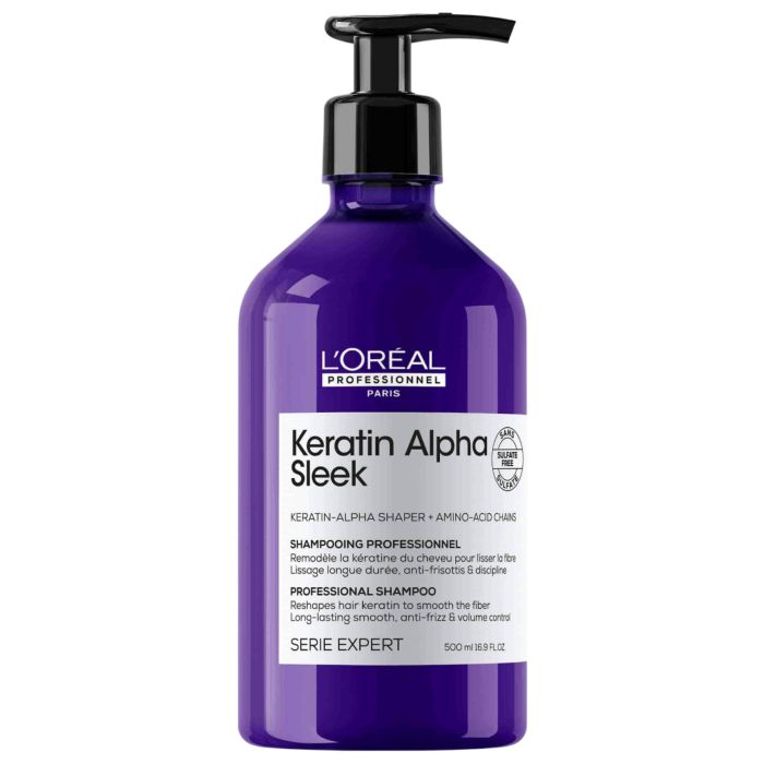 L'Oréal Professionnel Serie Expert Keratin Alpha Sleek Shampooing 500ml