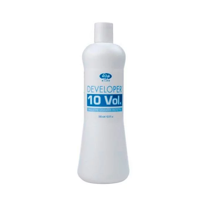 Lisap Developer Crème 3% 10 Vol 1L - Oxydant Professionnel pour Coloration