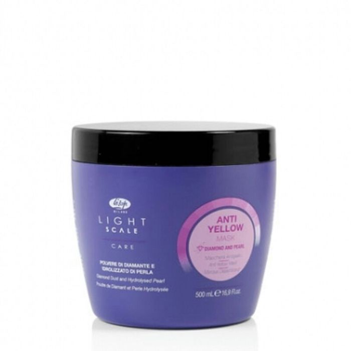Lisap Light Scale Masque Anti-Jaunissement 500ml - Neutralise les Reflets Jaunes