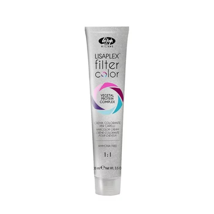 Lisap Lisaplex Filter Color Metallic Ginger 100ml - Coloration Semi-Permanente Sans Ammoniaque