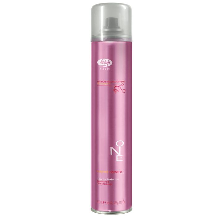 Lisap Lisynet One N Natural Hairspray 500ml - Fixation Naturelle et Flexible
