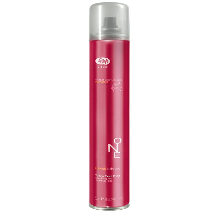 Lisap Lisynet One S Laque Fixation Forte 500ml - Tenue Longue Durée