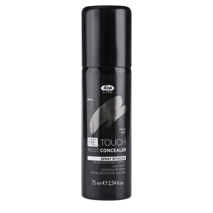 Lisap ReTouch Nero - Retouche Racines Instantanée Noir 75 ml