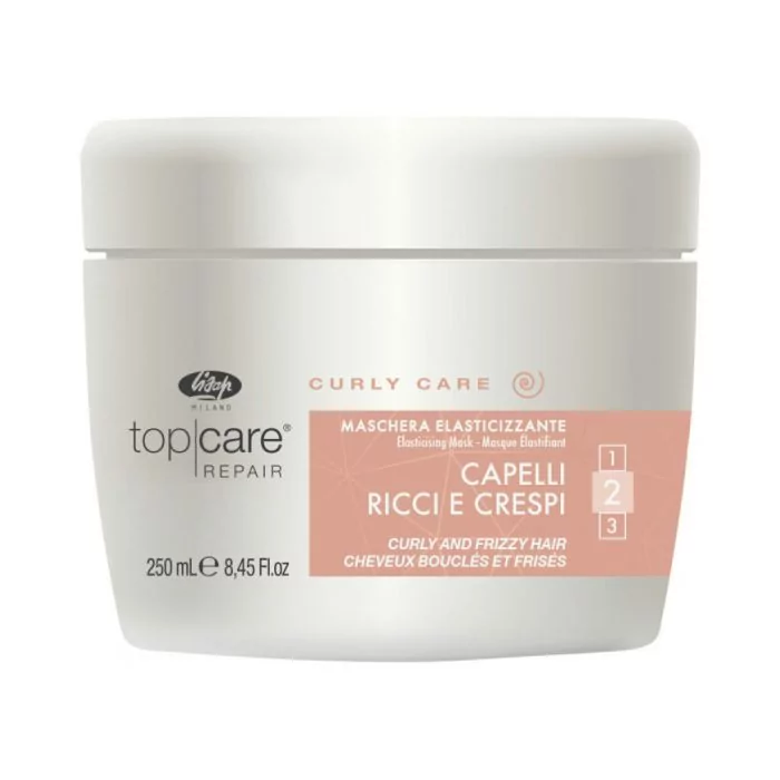 Lisap Top Care Curly Care Masque Hydratant pour Cheveux Bouclés 250 ml