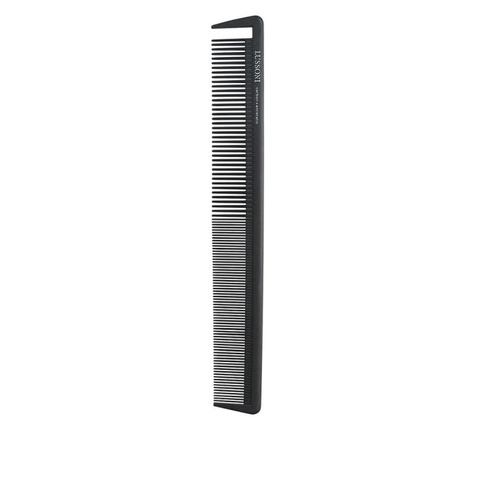 Lussoni Cutting Comb 124 - Peigne de Coupe Conique Professionnel pour Dégradés