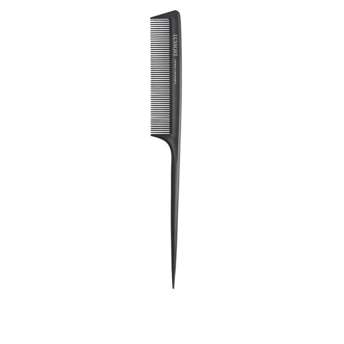 Lussoni Lift Tail Comb 202 - Peigne à Crêper Professionnel avec Fourche Volume