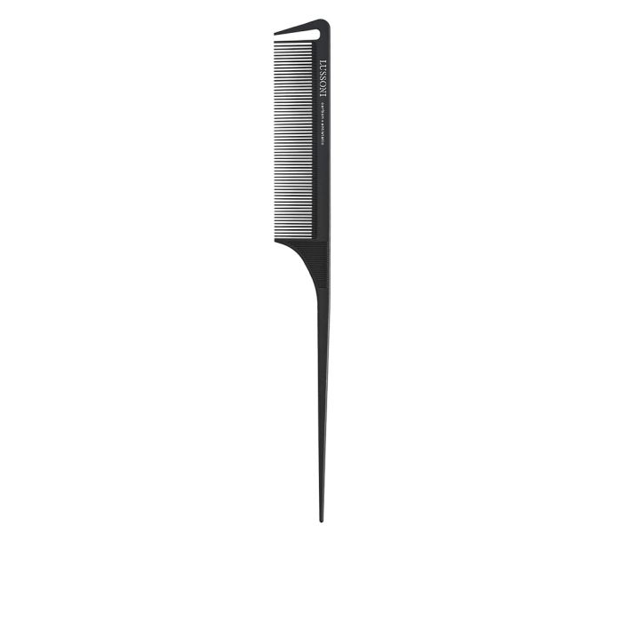 Lussoni Lift Tail Comb 214 - Peigne à Crêper avec Fourche 5 Dents en Acier Inoxydable
