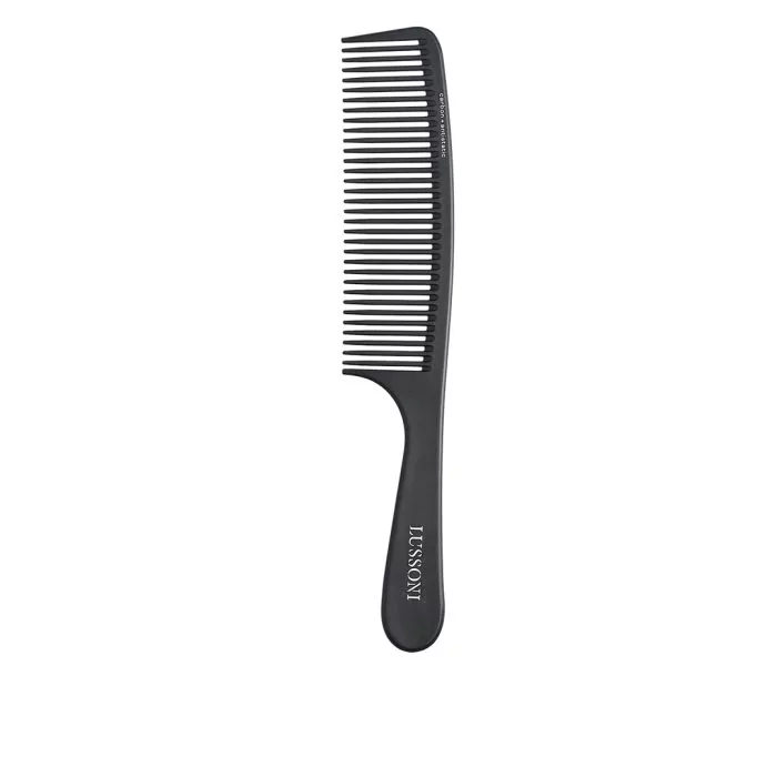Lussoni Handle Comb 404 - Peigne à Manche Ergonomique Antistatique
