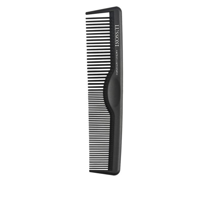 Lussoni Peigne de Coupe 100 - Peigne Professionnel Antistatique Double Denture