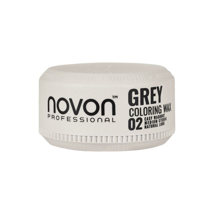 Novon Professional Cire Colorante Grise 100ml - Coloration et Structuration Temporaire