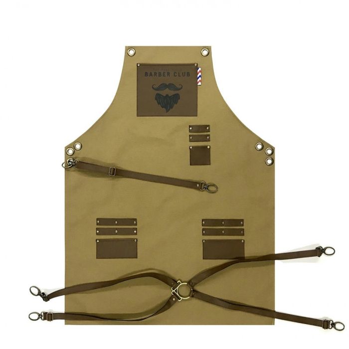Novon Professional Tablier Barbier Cuir PU 61 x 80 cm - 002