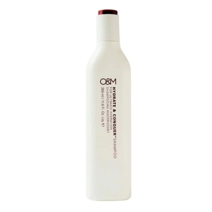 O&M Hydrate & Conquer Shampooing Hydratant 350ml - Cheveux Secs et Colorés