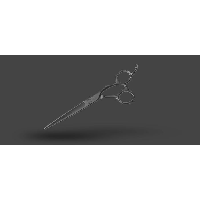 Olivia Garden SilkCut PRO Matt Black Ciseaux de Coiffure 6,50'' RH