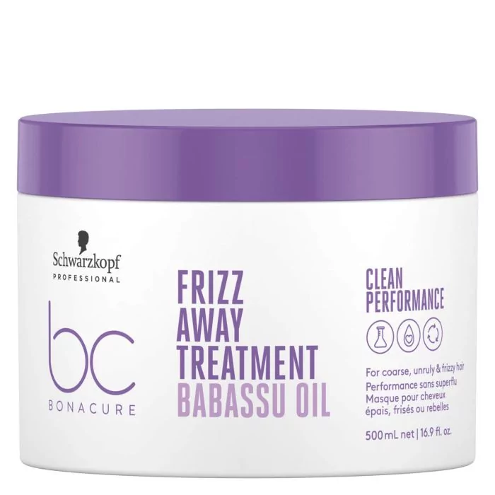 Schwarzkopf BC Frizz Away Treatment 500ml - Soin Anti-Frizz Professionnel