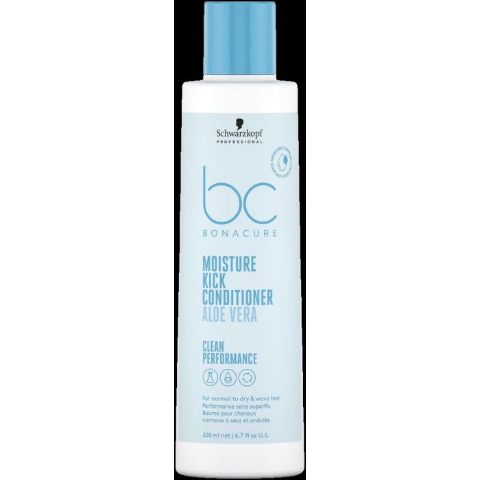 Schwarzkopf BC Moisture Kick Conditioner 200ml - Soin Hydratant Intensif