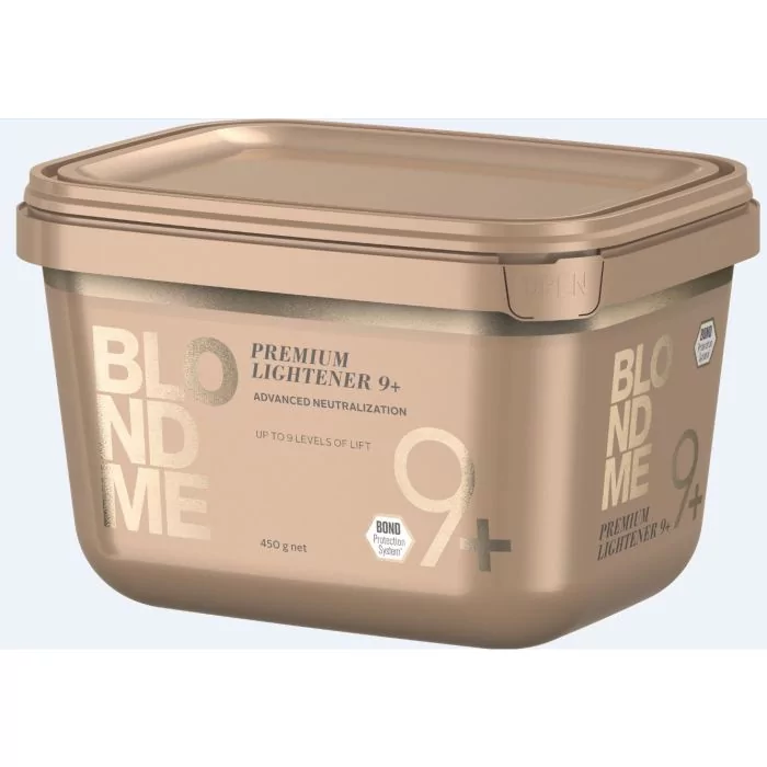 Schwarzkopf BlondMe Premium Lightener 9+ - Poudre Décolorante Professionnelle 450g