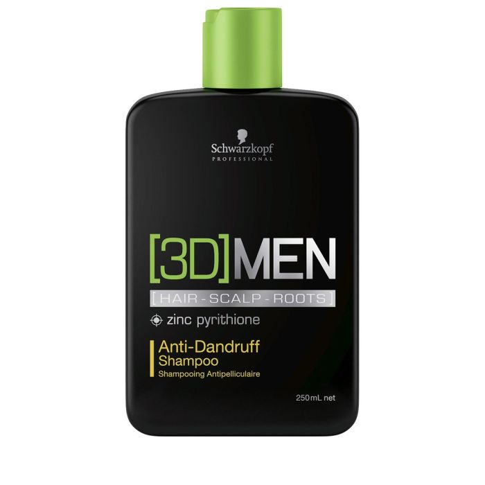 Schwarzkopf Professional 3D Men Shampooing Anti-Pelliculaire 250ml