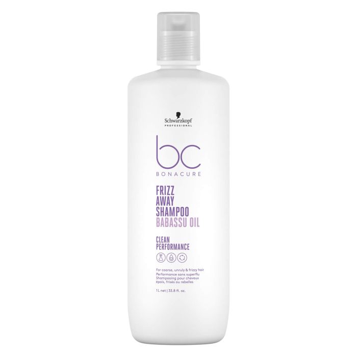 Schwarzkopf Professional BC Bonacure Frizz Away Shampooing Anti-Frisottis 1000ml