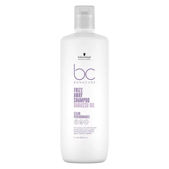 Schwarzkopf Professional BC Bonacure Frizz Away Shampooing Anti-Frisottis 1000ml