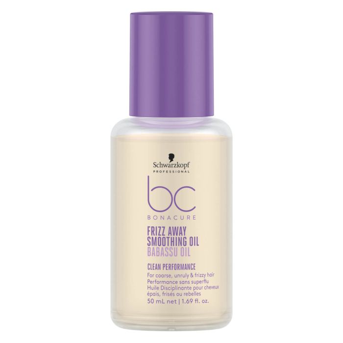 Schwarzkopf Professional BC Frizz Away Smoothing Oil 50ml - Huile Lissante Anti-Frizz
