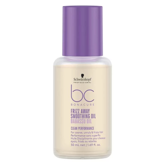 Schwarzkopf Professional BC Frizz Away Smoothing Oil 50ml - Huile Lissante Anti-Frizz