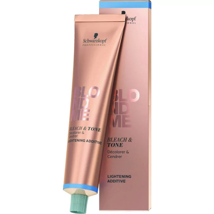 Schwarzkopf Professional BlondMe Bleach & Tone Ash 60ml - Décolorant Nuanceur