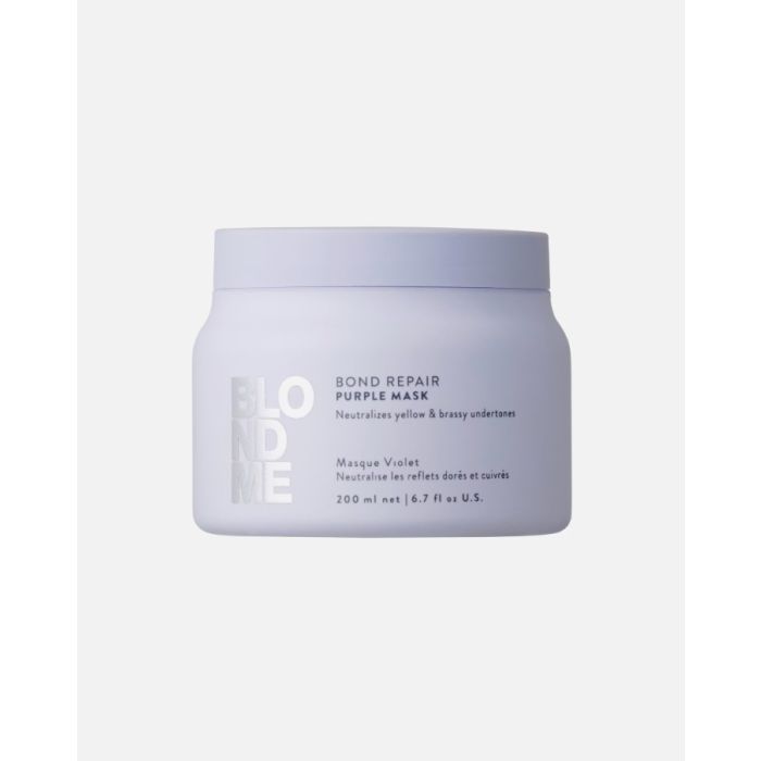 Schwarzkopf Professional BLONDME Bond Repair Purple Mask 200ml - Masque Violet Réparateur