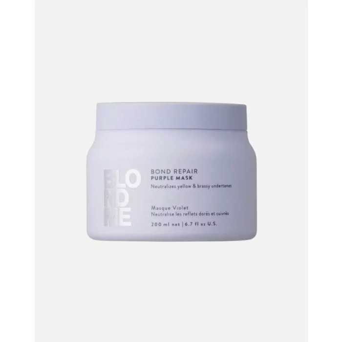 Schwarzkopf Professional BLONDME Bond Repair Purple Mask 200ml - Masque Violet Réparateur