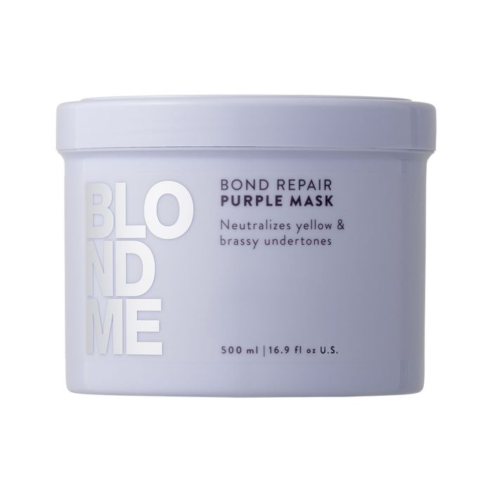 Schwarzkopf Professional BLONDME Bond Repair Purple Mask 500ml - Masque Violet Réparateur