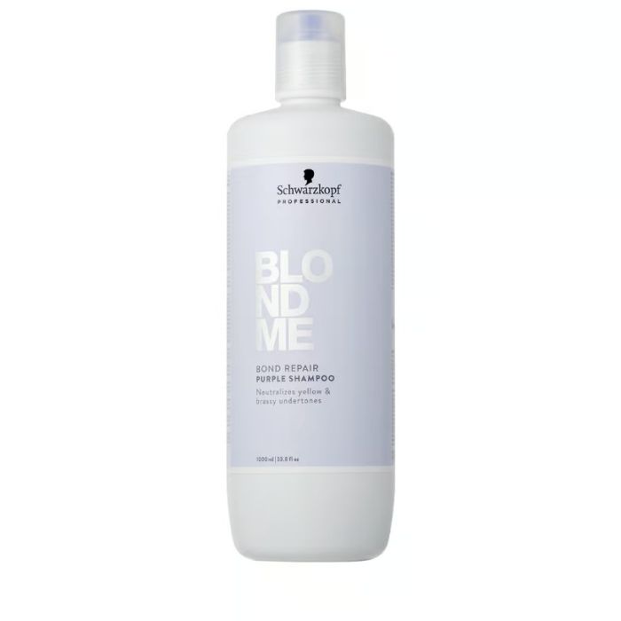 Schwarzkopf Professional BLONDME Bond Repair Shampoing Violet 1000ml