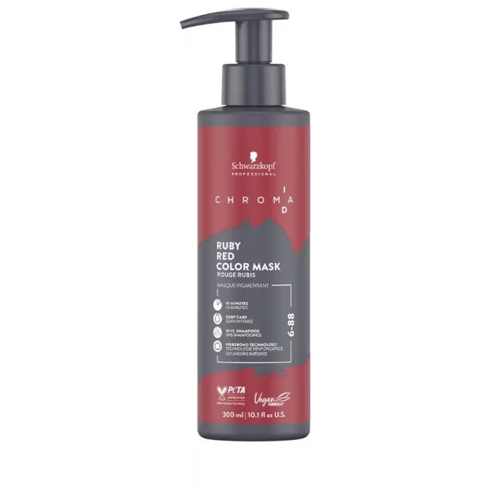 Schwarzkopf Professional Chroma ID Bonding Color Mask 6-88 Ruby Red 300ml