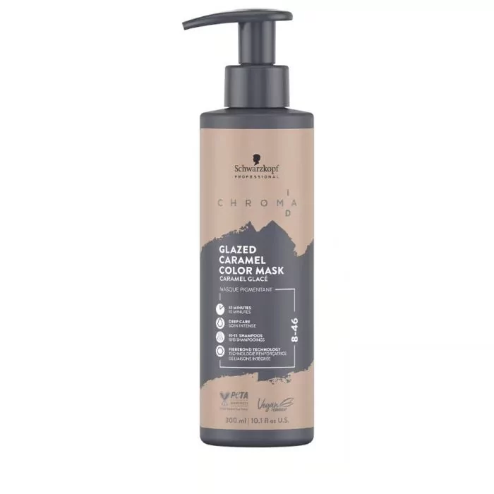 Schwarzkopf Professional Chroma ID Bonding Color Mask 8-46 Glazed Caramel 300ml