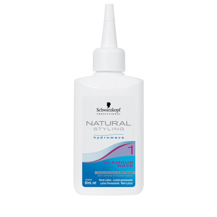 Schwarzkopf Professional Natural Styling Glamour Lotion 1 80ml - Permanente Hydratante