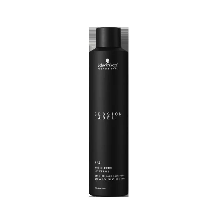 Schwarzkopf Professional Session Label The Strong Laque Fixation Forte 300ml