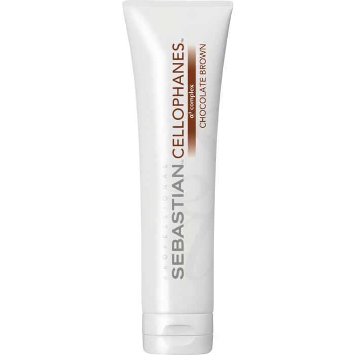 Sebastian Cellophanes Chocolate Brown 300ml - Soin Glossant Semi-Permanent Sans Ammoniaque