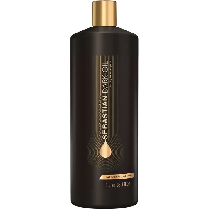 Sebastian Dark Oil Conditioner 1000ml - Après-shampooing Luxe aux Huiles d'Argan et Jojoba