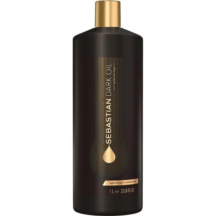 Sebastian Dark Oil Conditioner 1000ml - Après-shampooing Luxe aux Huiles d'Argan et Jojoba