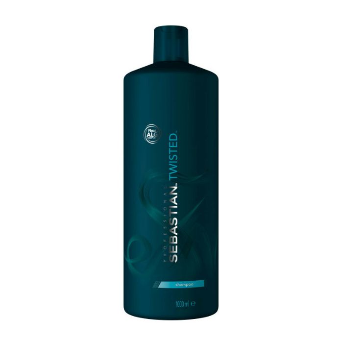 Sebastian Flex Twisted Elastic Shampoo 1000ml - Shampooing Hydratant pour Boucles et Ondulations