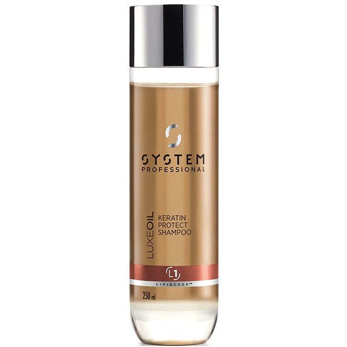 System Professional Luxe Oil Keratin Protect Shampoo 250ml - Soin Luxueux à l'Huile d'Argan