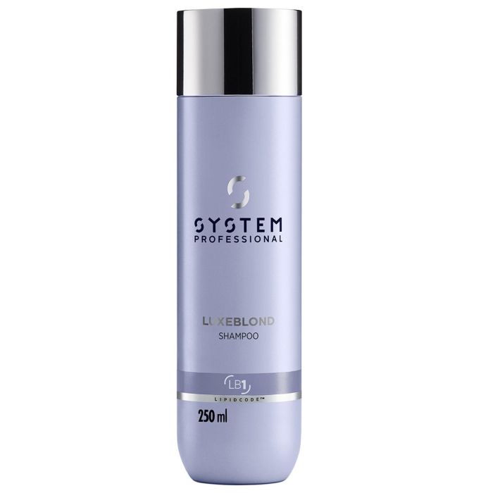 System Professional LB1 Luxeblond Shampooing 250ml - Neutralise les Reflets Jaunes